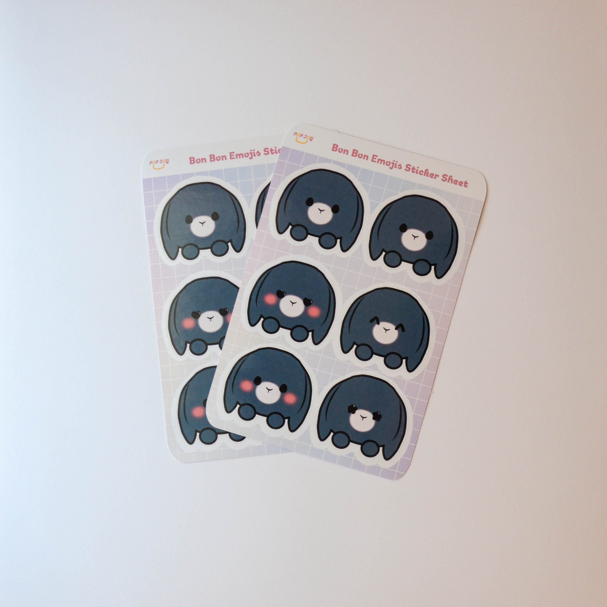 2 Bon Bon Emojis Sticker Sheets