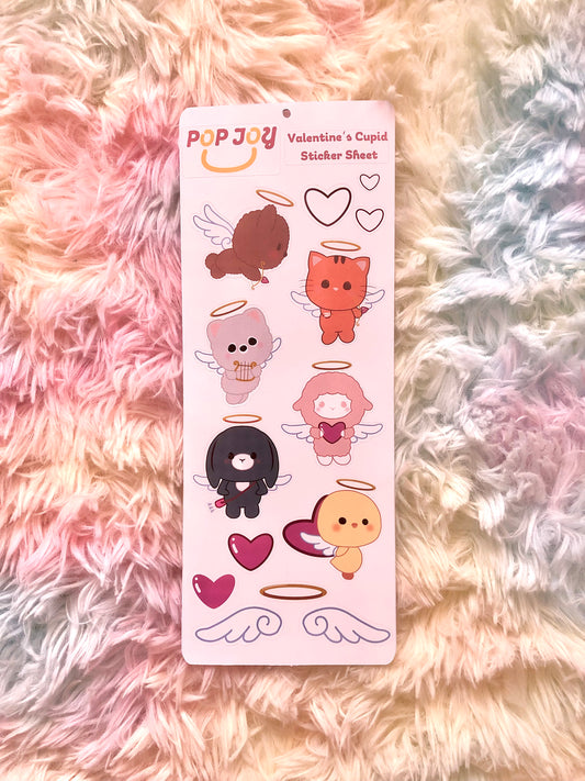 Pop Joy Valentine's Day Cupid Sticker Sheet