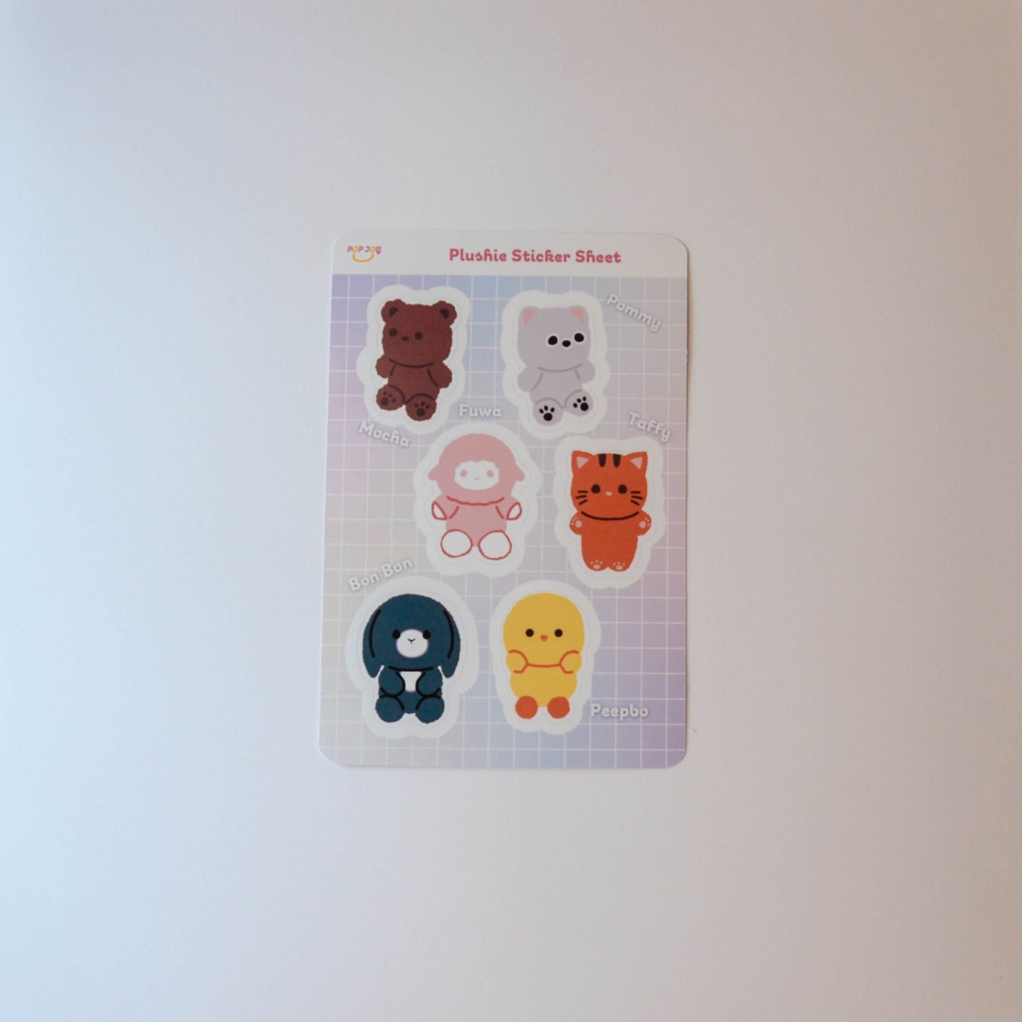 Plushie Sticker Sheets